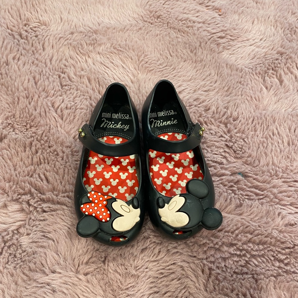 Mickey and Minnie Mouse Mary Janes
